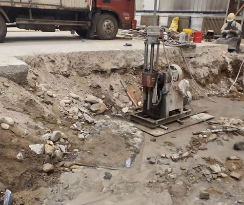 连云港公路下沉压浆